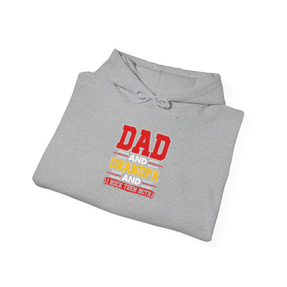 Dad & Grandpa Hoodie — Grumpy Old Dad Club Vintage Pullover