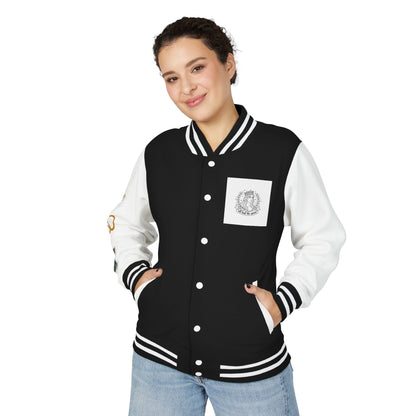Letterman Jacket — Gothic Queen Illustration Varsity Jacket