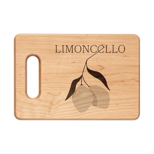 Limoncello Engraved Wooden Cutting Board