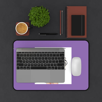 Wonder Hero Desk Mat — Purple Superhero Mousepad