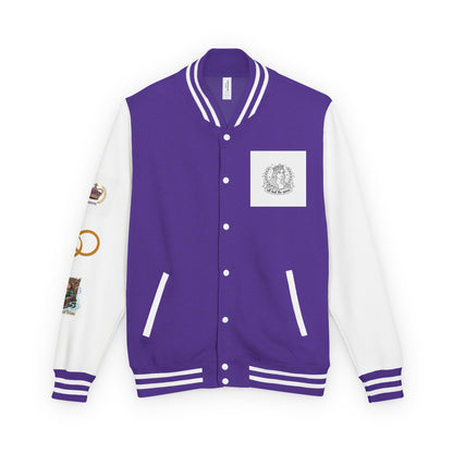Letterman Jacket — Gothic Queen Illustration Varsity Jacket