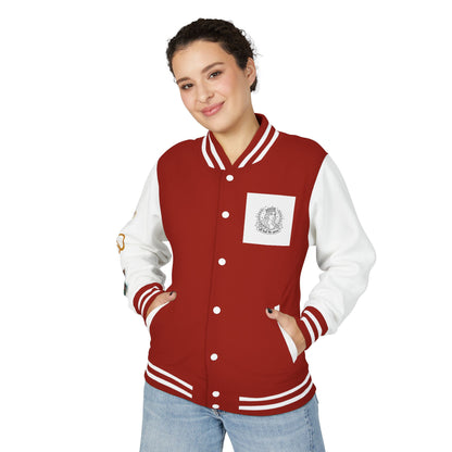 Letterman Jacket — Gothic Queen Illustration Varsity Jacket