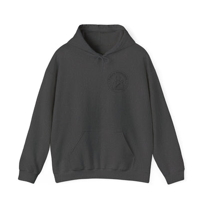 Make Money Not Excuses Hoodie — Motivational Vintage Badge Hooded Sweatshirt