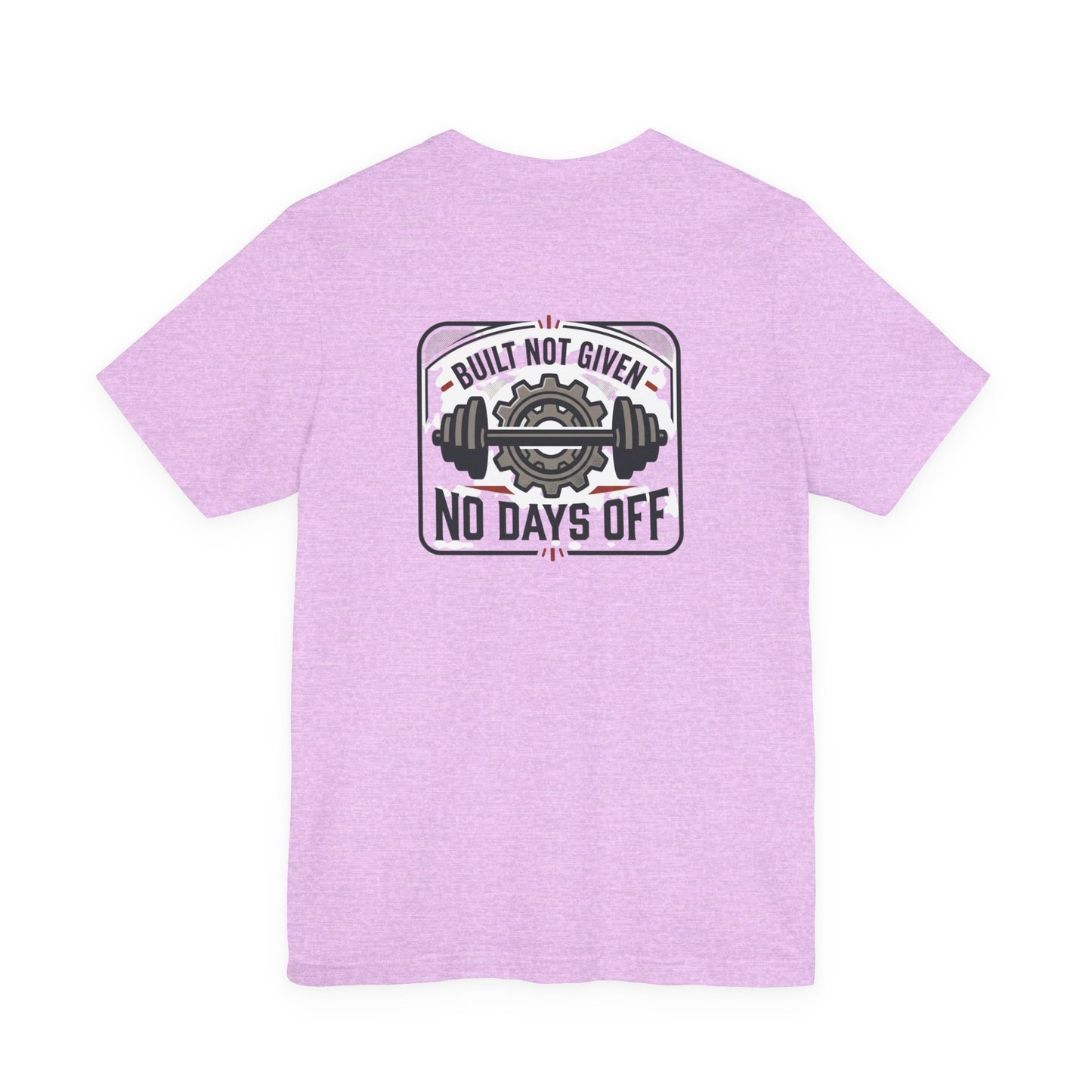 Stay Focused / Built Not Given Fitness T‑Shirt — “Stay Broke or Focused” Motivational Gym Tee