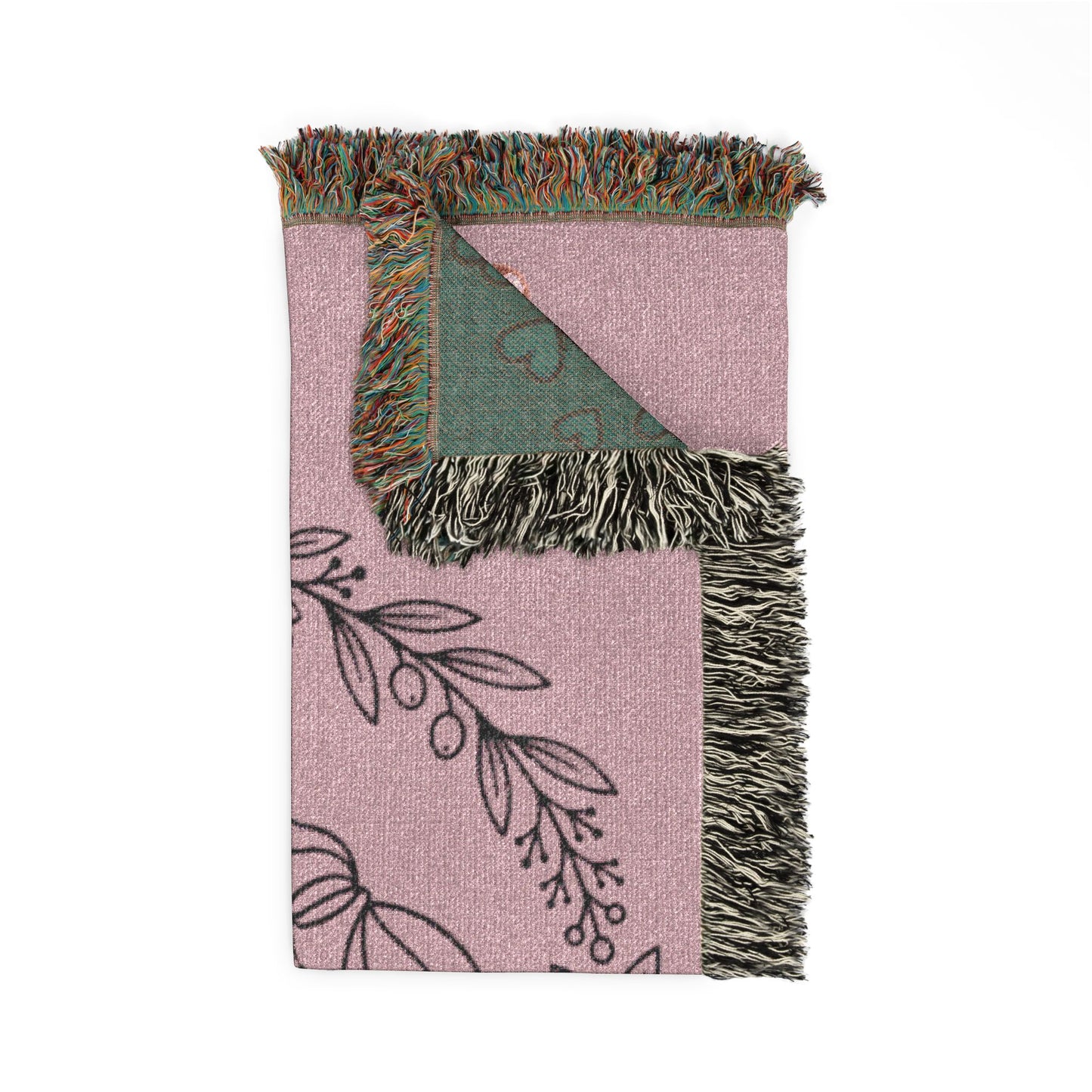 Mother's Love Woven Blanket — Soft Decorative Throw for New Moms & Mother's Day Gift