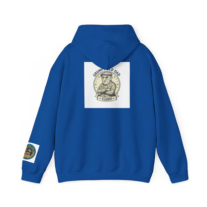 Dad & Grandpa Hoodie — Grumpy Old Dad Club Vintage Pullover