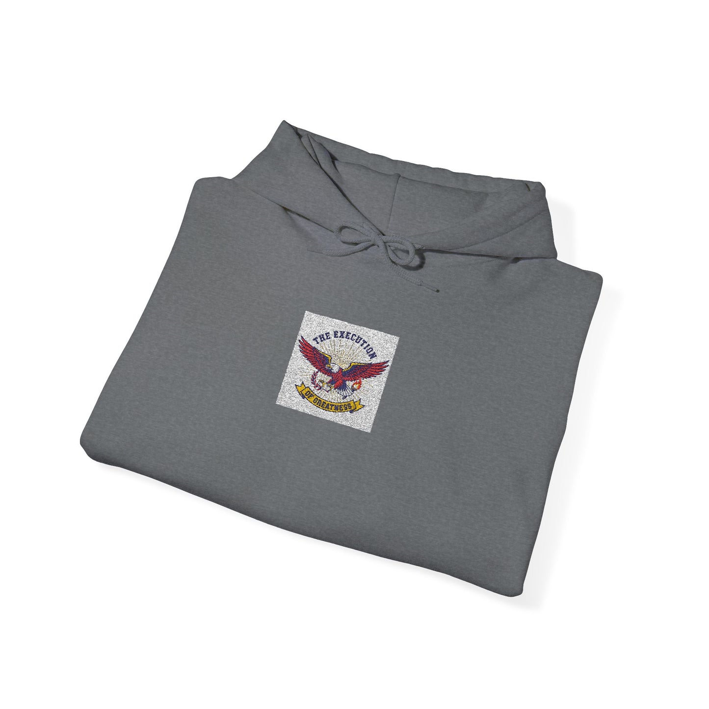 Patriotic Eagle Floral Hoodie – American Flag Wings Graphic Sweatshirt