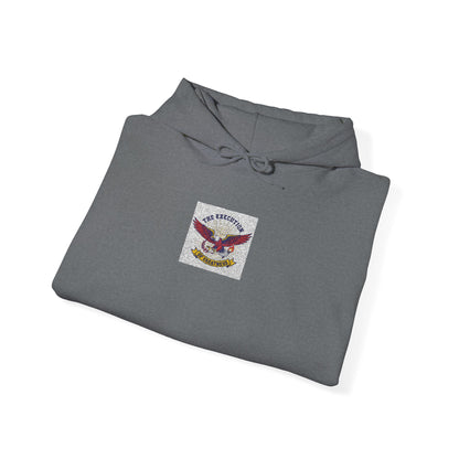 Patriotic Eagle Floral Hoodie – American Flag Wings Graphic Sweatshirt