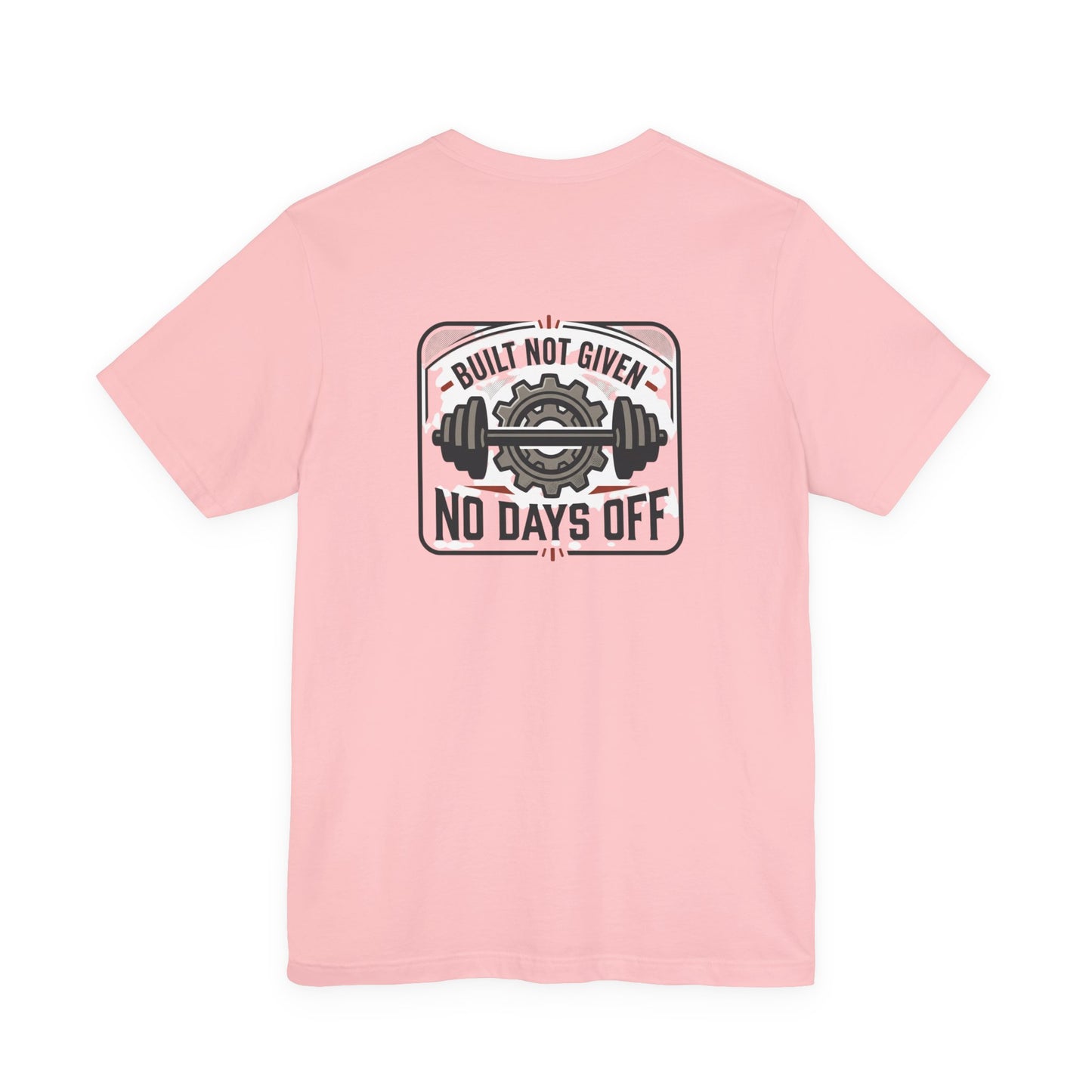 Stay Focused / Built Not Given Fitness T‑Shirt — “Stay Broke or Focused” Motivational Gym Tee