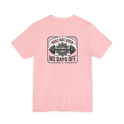 Stay Focused / Built Not Given Fitness T‑Shirt — “Stay Broke or Focused” Motivational Gym Tee