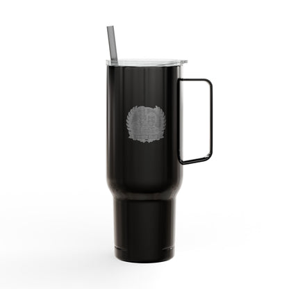 40oz Engraved Dad Tumbler with Lid & Straw - Insulated Travel Cup for Father’s Day
