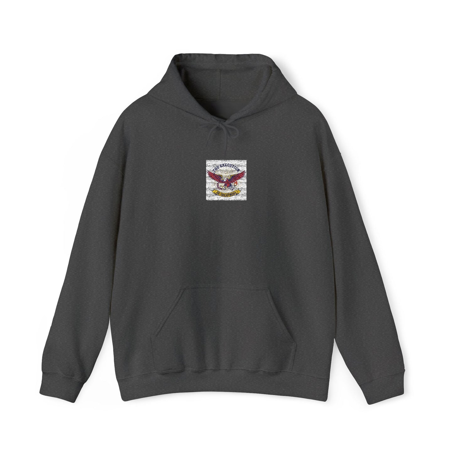 Patriotic Eagle Floral Hoodie – American Flag Wings Graphic Sweatshirt