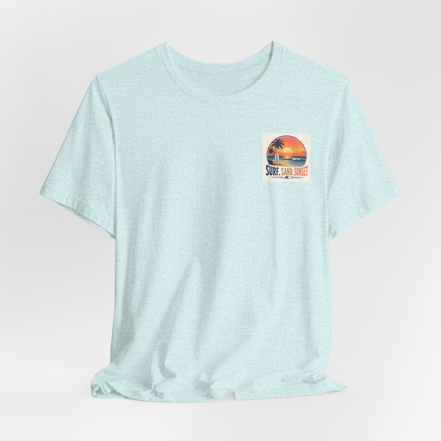 Endless Summer Surf Tee — Retro Sunset Palm Beach T-Shirt