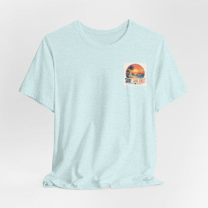 Endless Summer Surf Tee — Retro Sunset Palm Beach T-Shirt