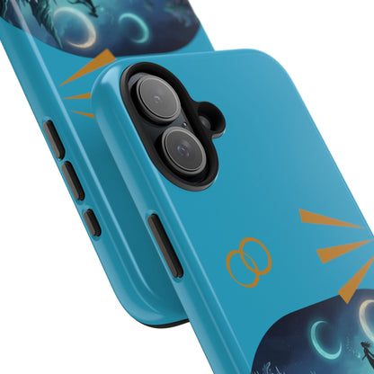 Tough Phone Case — Mystic Moonlit Shore Illustration