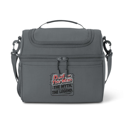 Dad's The Man Cooler Bag — Insulated Lunch Cooler for Dad, Portable Picnic & Fishing Cooler