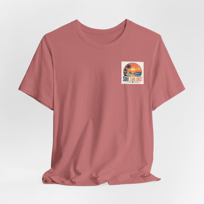 Endless Summer Surf Tee — Retro Sunset Palm Beach T-Shirt