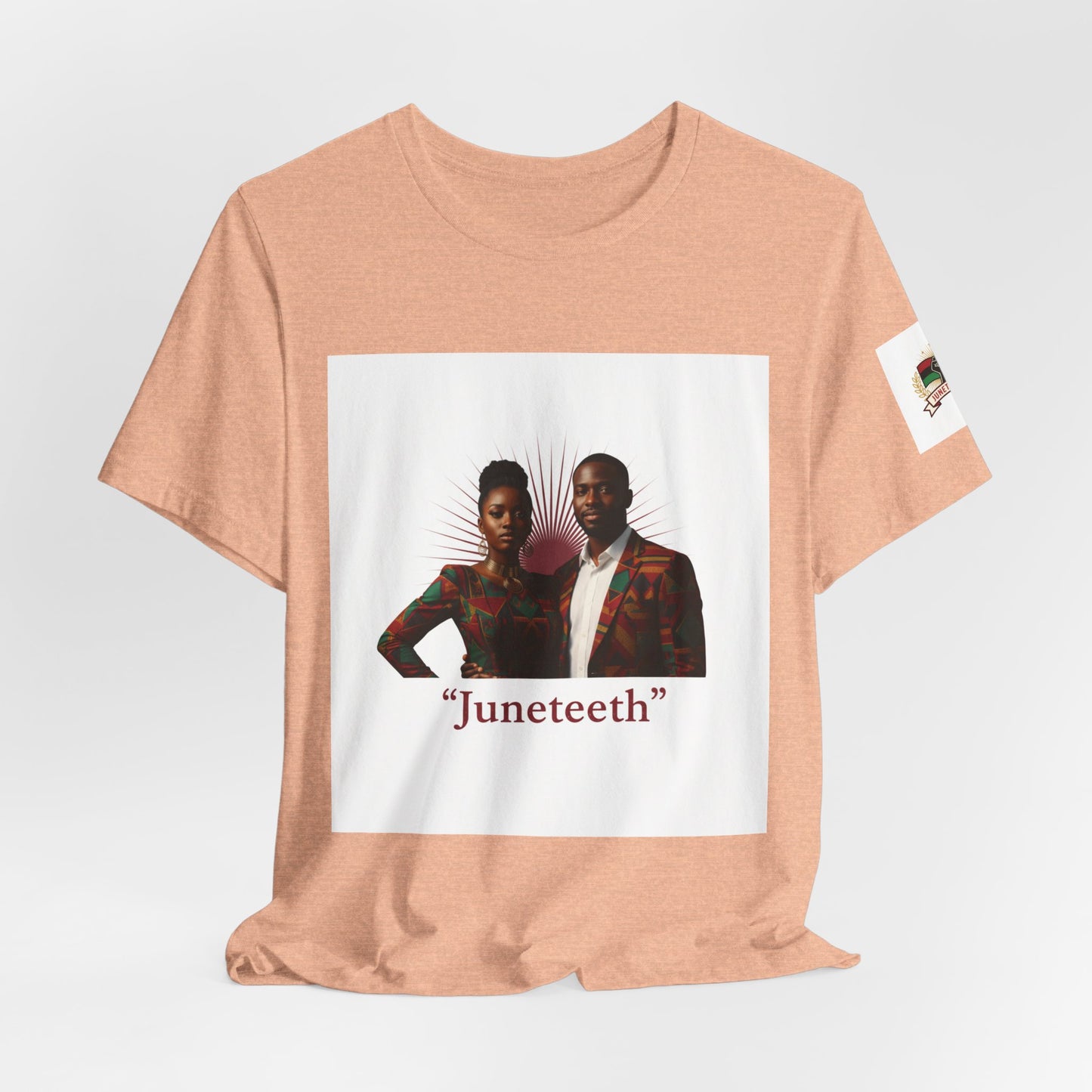 Juneteenth Graphic Tee — "Juneteeth" Freedom Celebration T-Shirt