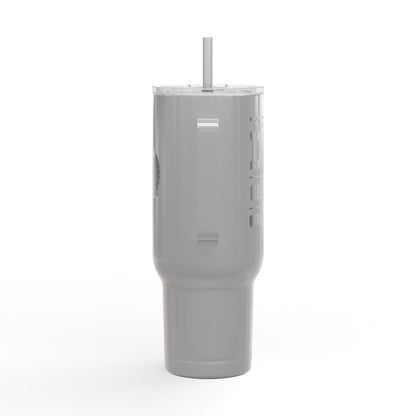 40oz Engraved Dad Tumbler with Lid & Straw - Insulated Travel Cup for Father’s Day