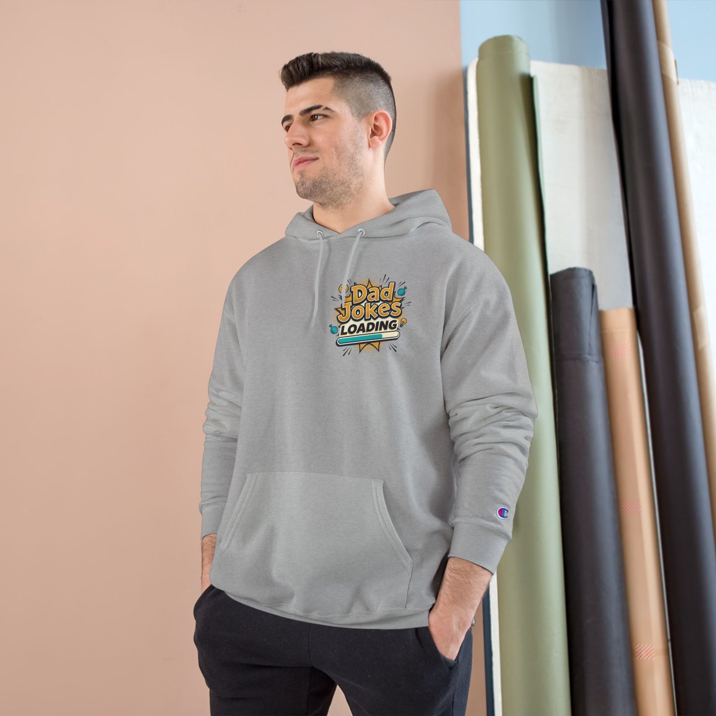 Dad The Man Hoodie — “Dad Jokes Loading” & “The Man, The Myth, The Legend” Graphic Hoodie