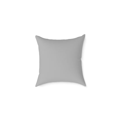 Spring Time Birds Square Throw Pillow — Floral Hummingbird Accent Cushion