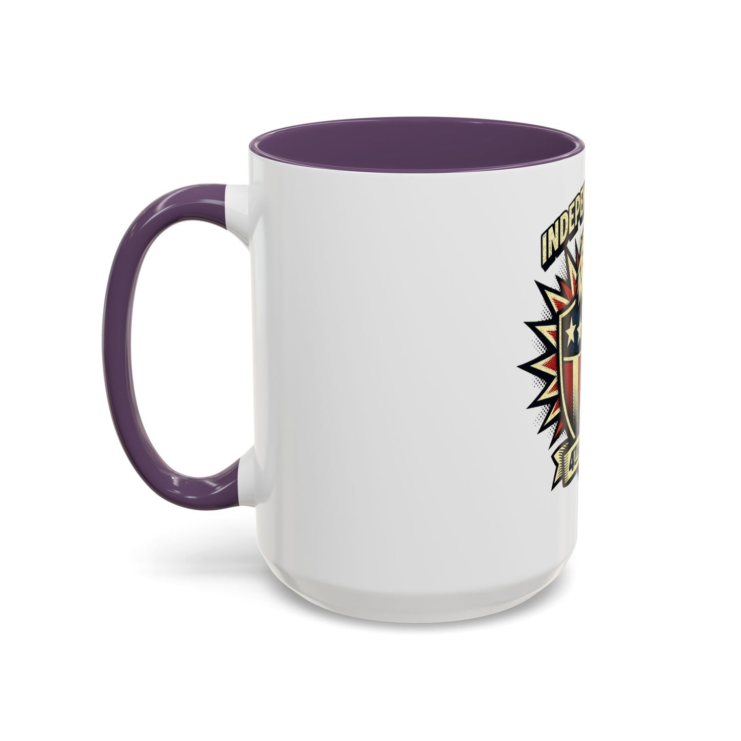Accent Coffee Mug (11, 15oz) , 4th of july ,independence day.