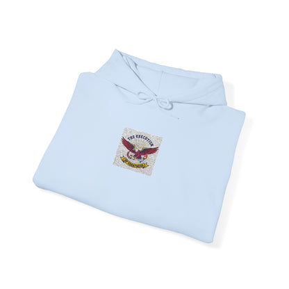 Patriotic Eagle Floral Hoodie – American Flag Wings Graphic Sweatshirt