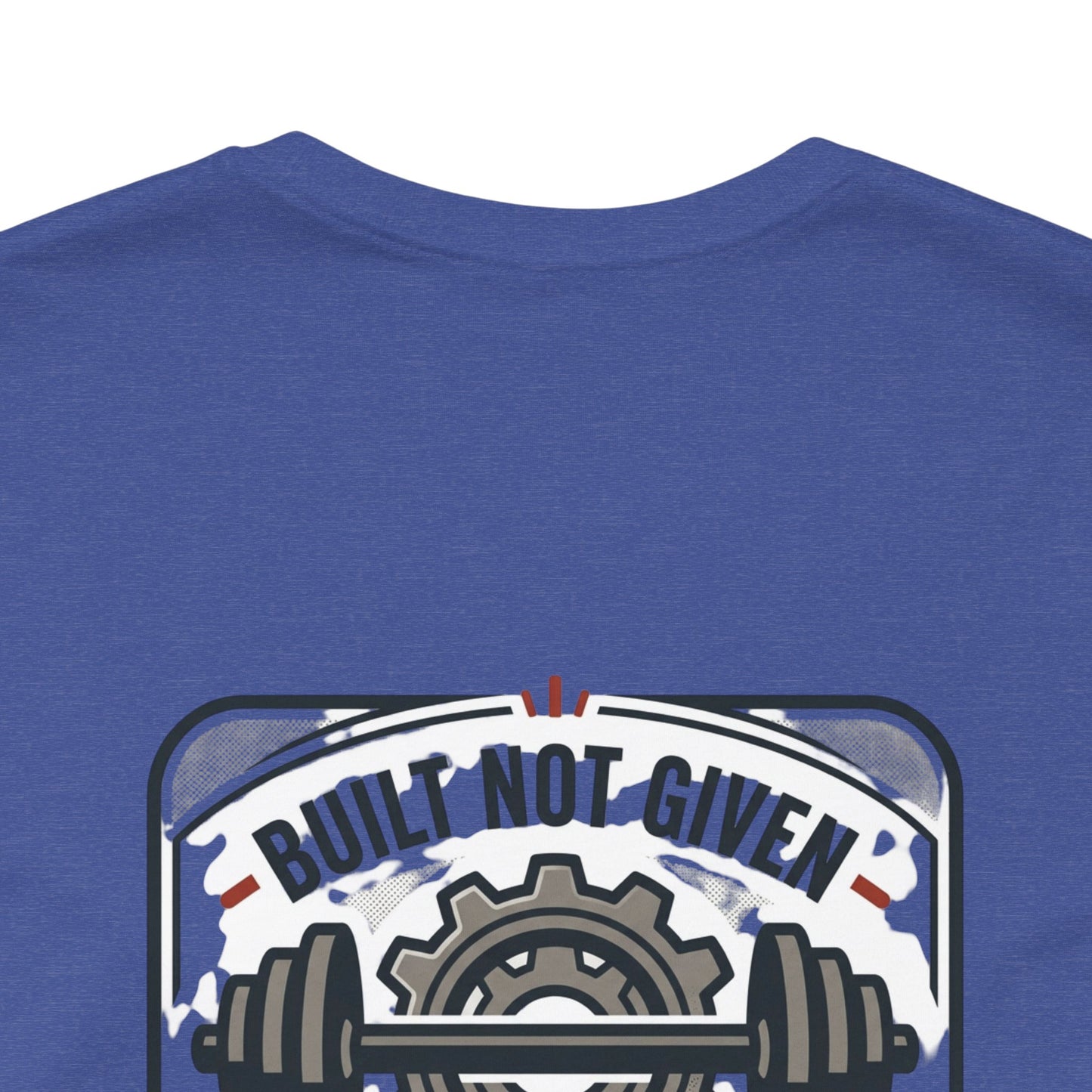 Stay Focused / Built Not Given Fitness T‑Shirt — “Stay Broke or Focused” Motivational Gym Tee