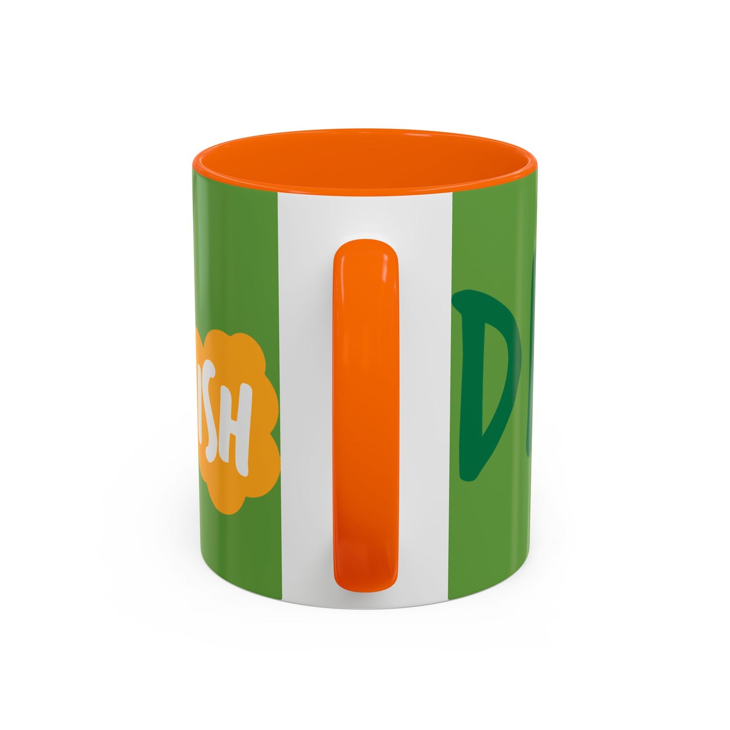 Funny ‘Drunkish’ Accent Coffee Mug — Green Accent 11/15oz