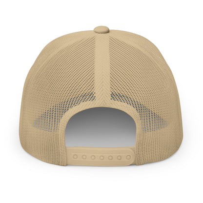 American Flag Patch Trucker Cap – Embroidered Snapback Baseball Hat