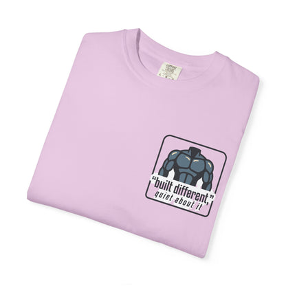 Graphic T-Shirt — “No Announcements, Just Results” Motivational Fitness Tee