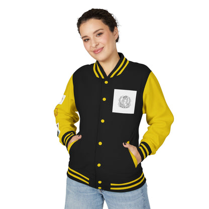 Letterman Jacket — Gothic Queen Illustration Varsity Jacket