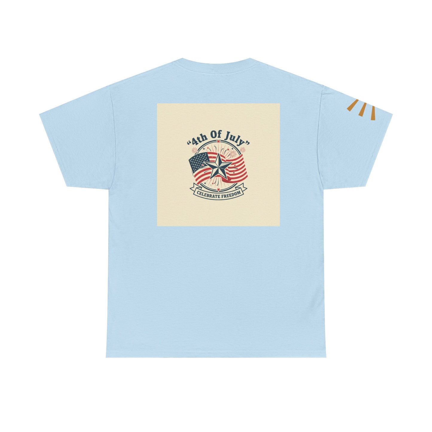 4th of July Americana Tee — Patriotic Flag Picnic T-Shirt