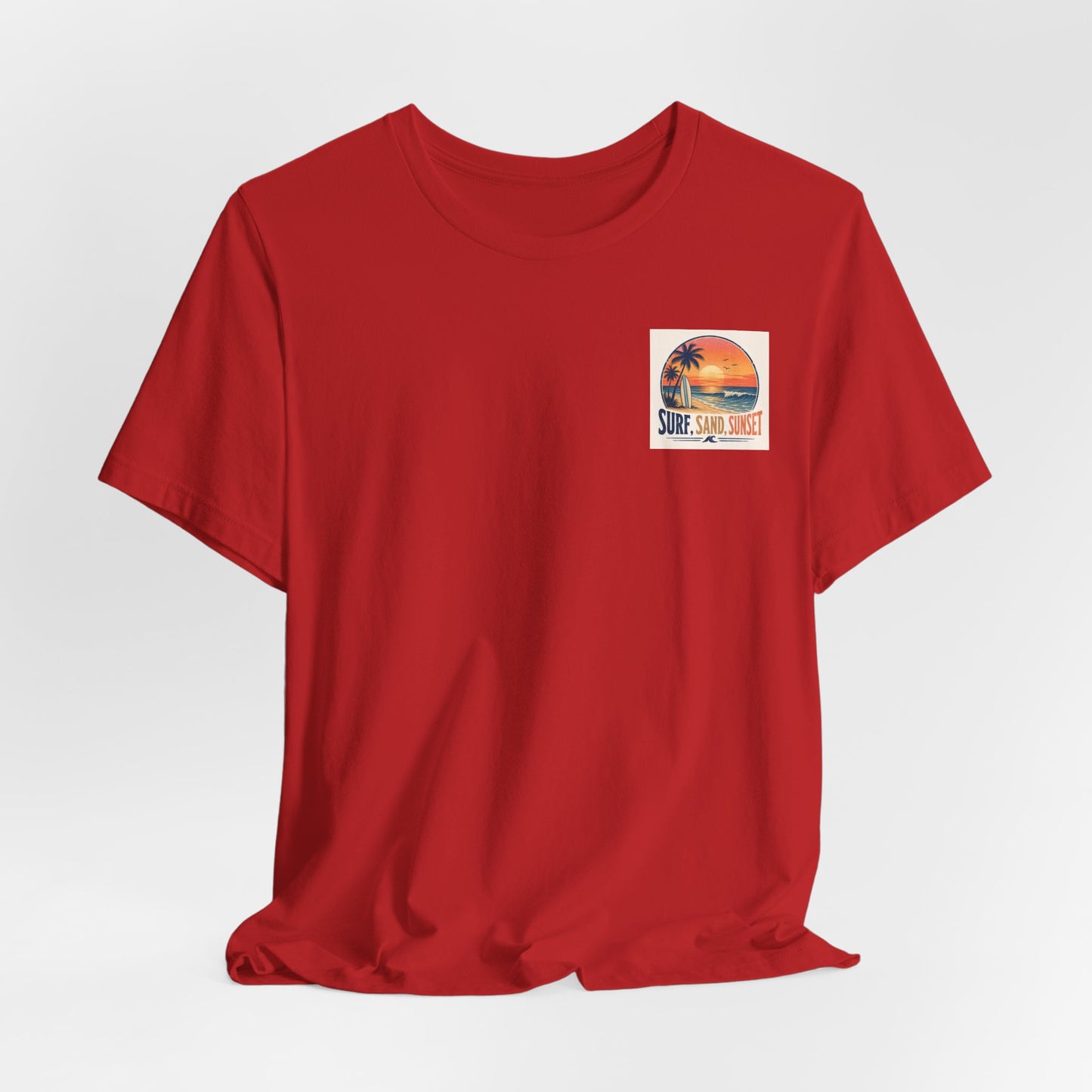 Endless Summer Surf Tee — Retro Sunset Palm Beach T-Shirt