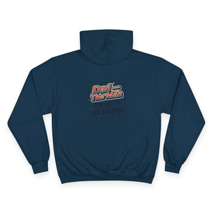 Dad The Man Hoodie — “Dad Jokes Loading” & “The Man, The Myth, The Legend” Graphic Hoodie