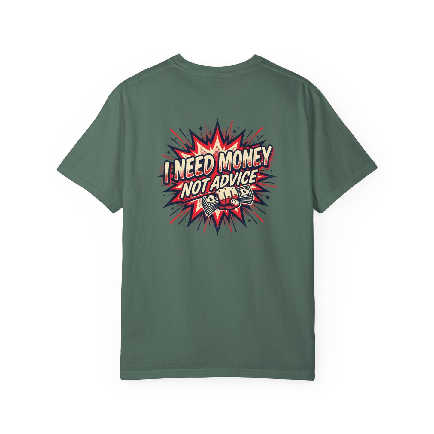 I Need Money Not Advice T-Shirt — Retro Comic Graphic Tee