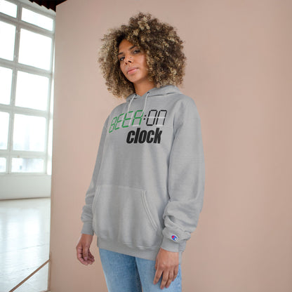 Hoodie — "On Clock" Digital Timefront with "It’s Not the Destination, It’s the Journey" Roadscape