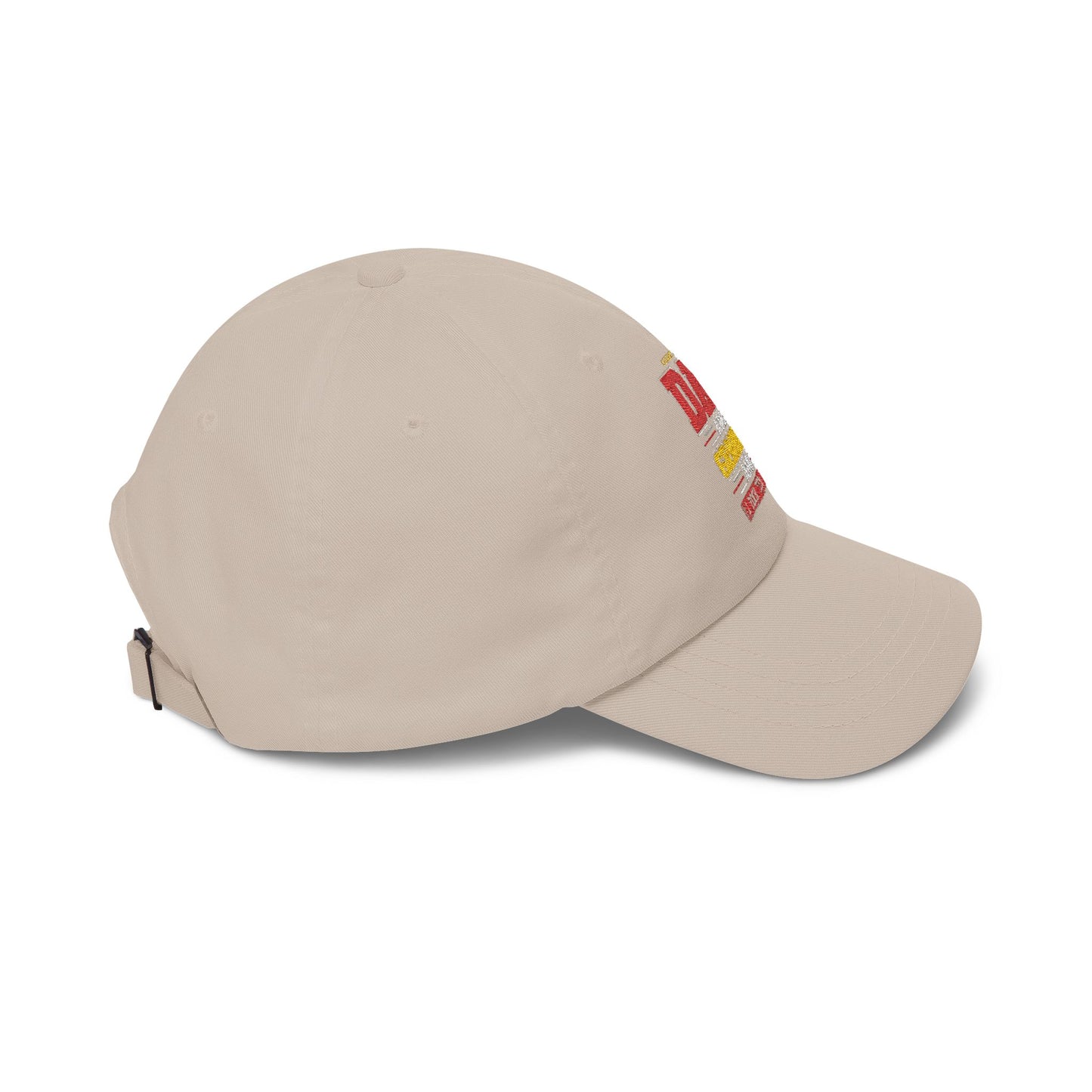 Dad Grandpa Classic Cap — Vintage Stacked Titles Hat ("Dad, Grandpa")