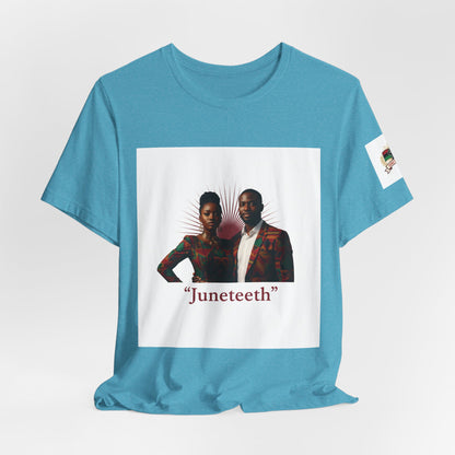 Juneteenth Graphic Tee — "Juneteeth" Freedom Celebration T-Shirt