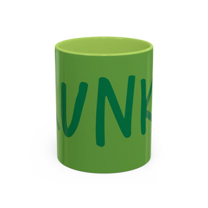 Funny ‘Drunkish’ Accent Coffee Mug — Green Accent 11/15oz