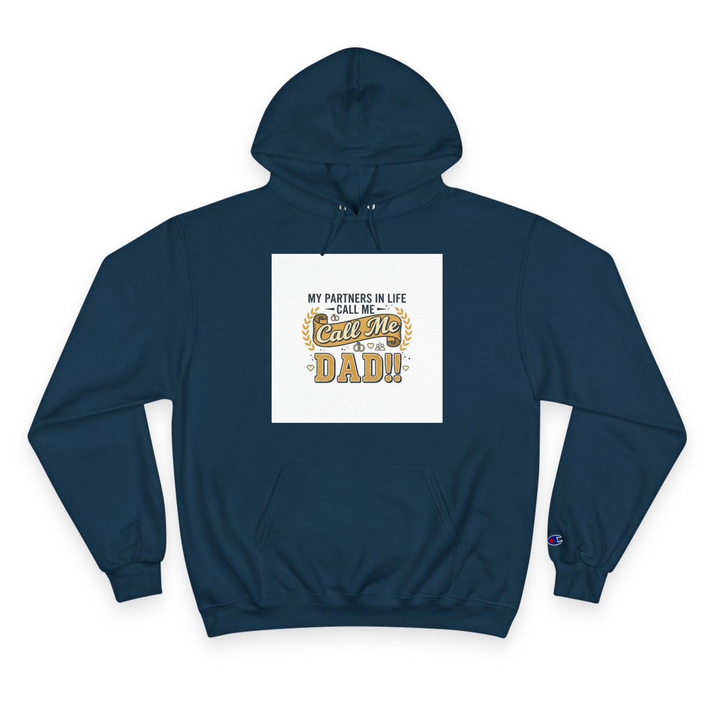 Dad Level 1001 Hoodie — 'My Partners in Life Call Me Dad' Graphic Sweatshirt