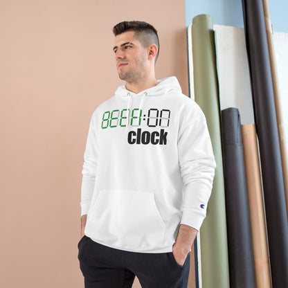 Hoodie — "On Clock" Digital Timefront with "It’s Not the Destination, It’s the Journey" Roadscape
