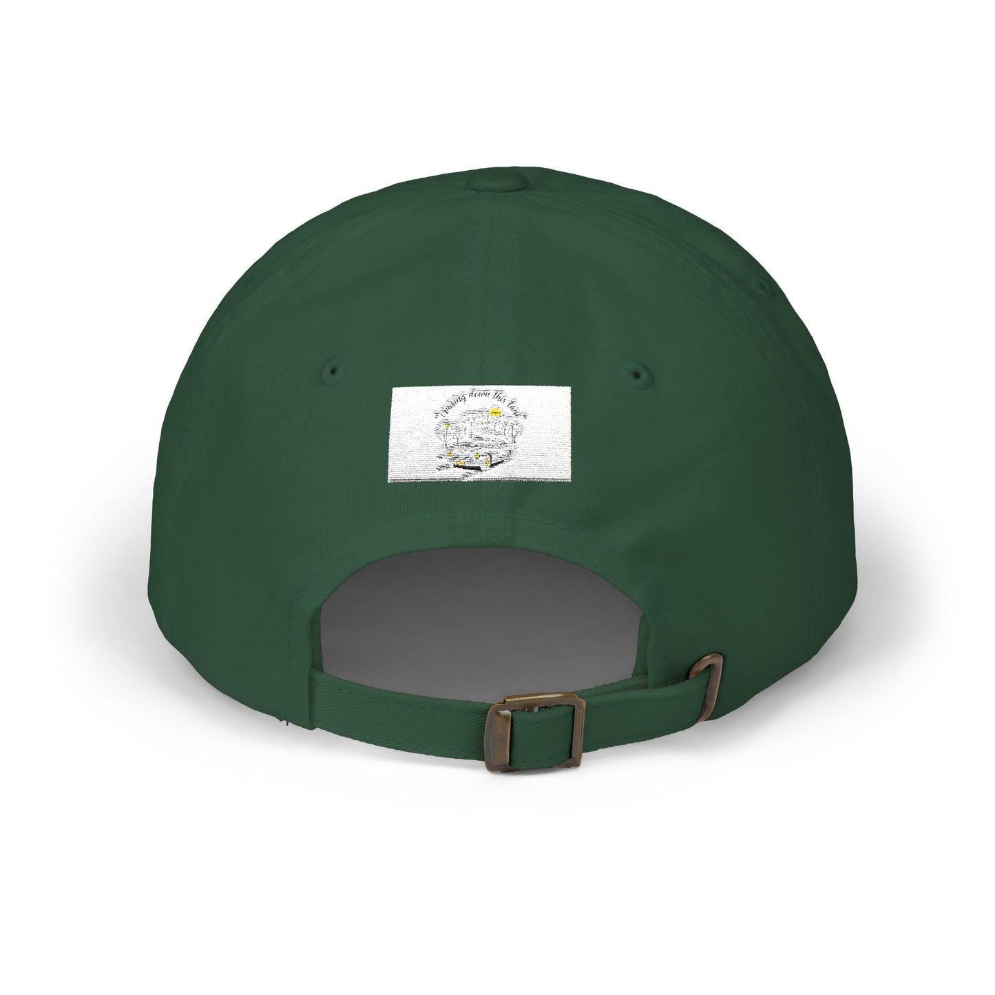 Dad Lion Patch Cap — Classic Embroidered “World's Best Dad” Baseball Hat