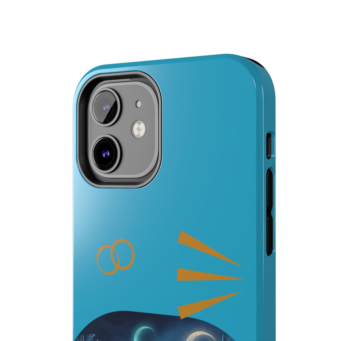 Tough Phone Case — Mystic Moonlit Shore Illustration