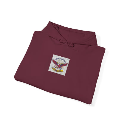 Patriotic Eagle Floral Hoodie – American Flag Wings Graphic Sweatshirt