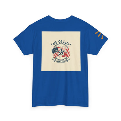 4th of July Americana Tee — Patriotic Flag Picnic T-Shirt