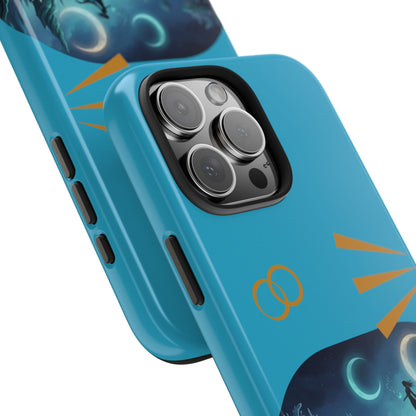 Tough Phone Case — Mystic Moonlit Shore Illustration
