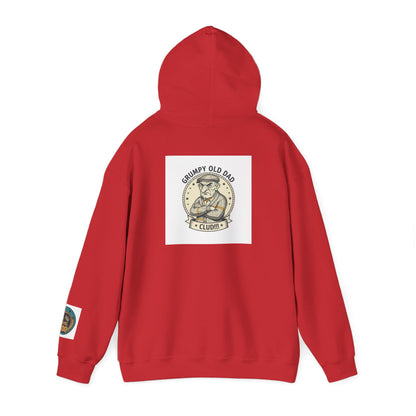 Dad & Grandpa Hoodie — Grumpy Old Dad Club Vintage Pullover