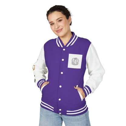 Letterman Jacket — Gothic Queen Illustration Varsity Jacket