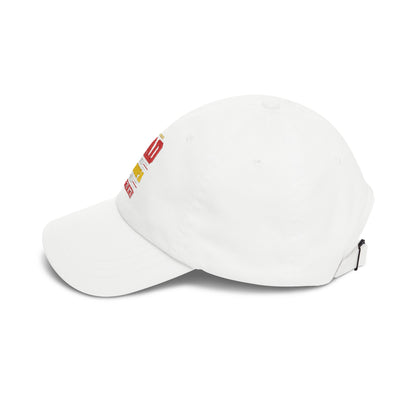 Dad Grandpa Classic Cap — Vintage Stacked Titles Hat ("Dad, Grandpa")